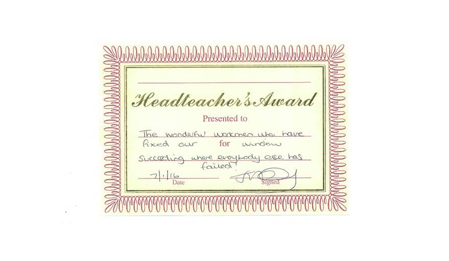 head award